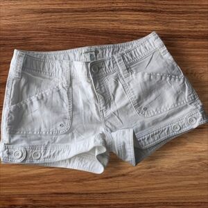 Aeropostale White Jean Shorts for Women
